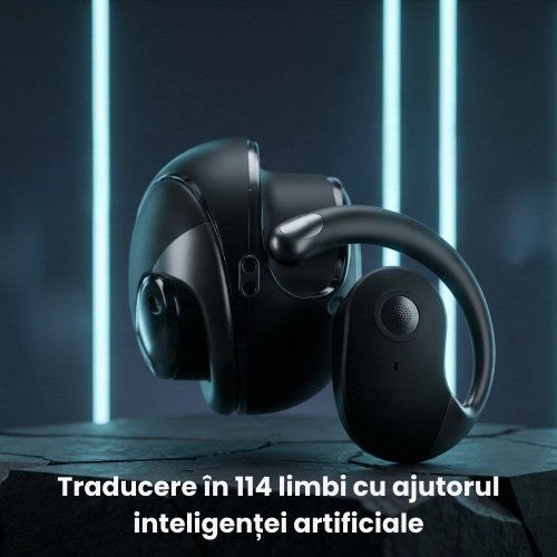 Căștile traducătoare NebulaBuds în carcasa de încărcare: traducere în 114 limbi cu ajutorul inteligenței artificiale