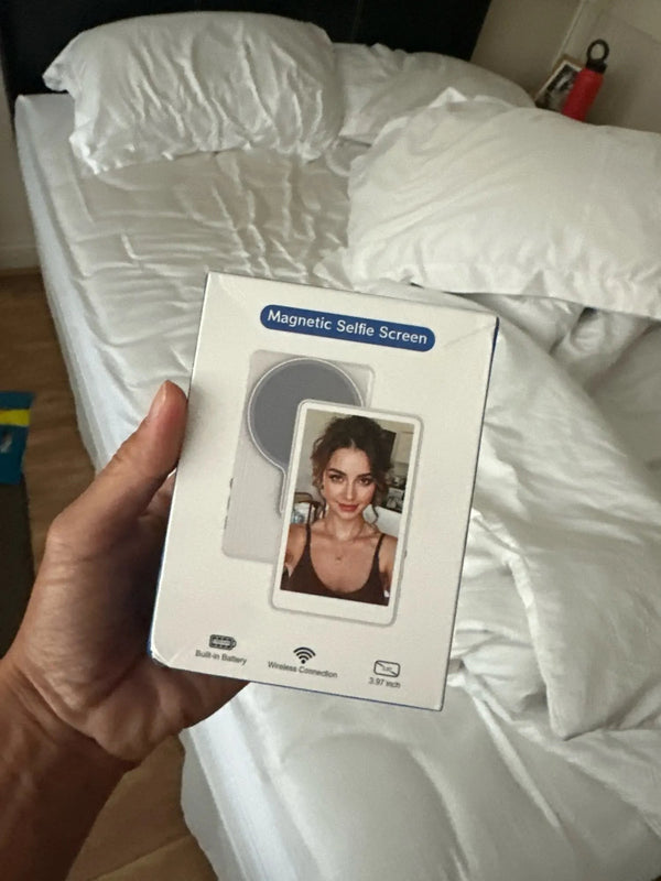 Poza unui client: cutia monitorului SelfiePro